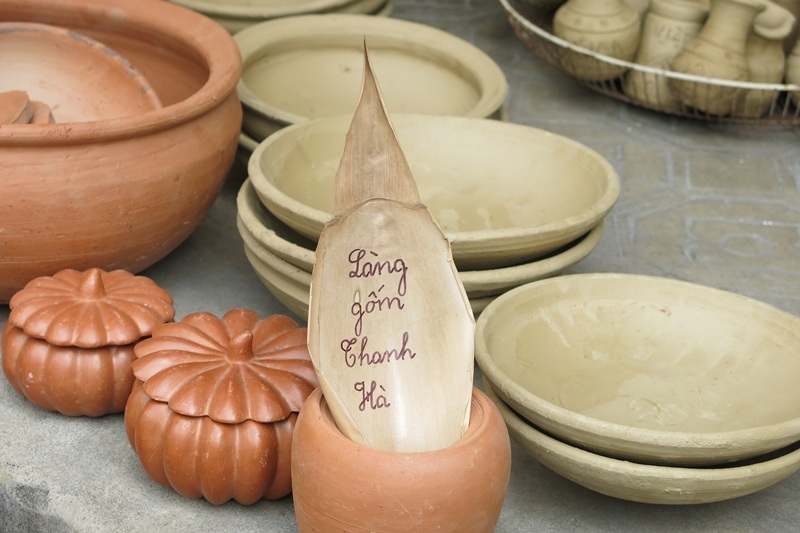 Sản phẩm làng gốm Thanh Hà - làng gốm 500 tuổi ở Hội An