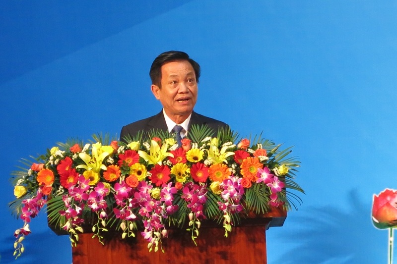 Phó Thủ tướng Nguyễn Xuân Phúc phát biểu tại Lễ kỷ niệm 40 năm Ngày Giải phóng thành phố Đà Nẵng