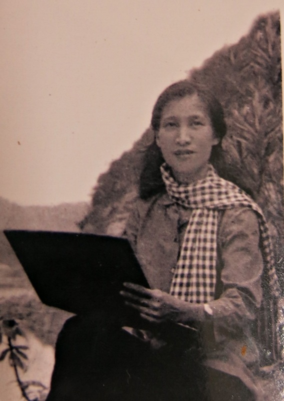 Bà Anh Trang khi còn là phóng viên chiến trường ở Quảng Nam