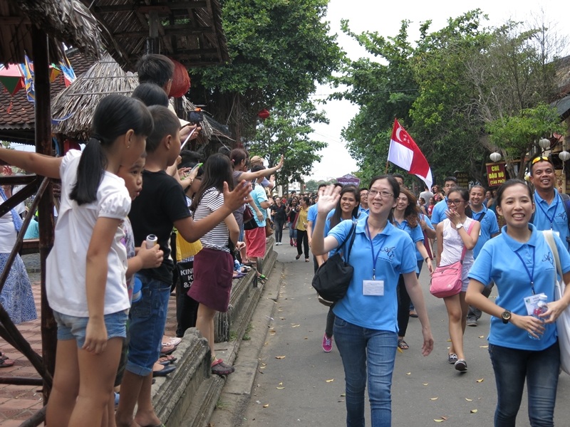 Lượng du khách đến Hội An tăng đột biến trong những ngày lễ  30/4-1/5 vừa qu