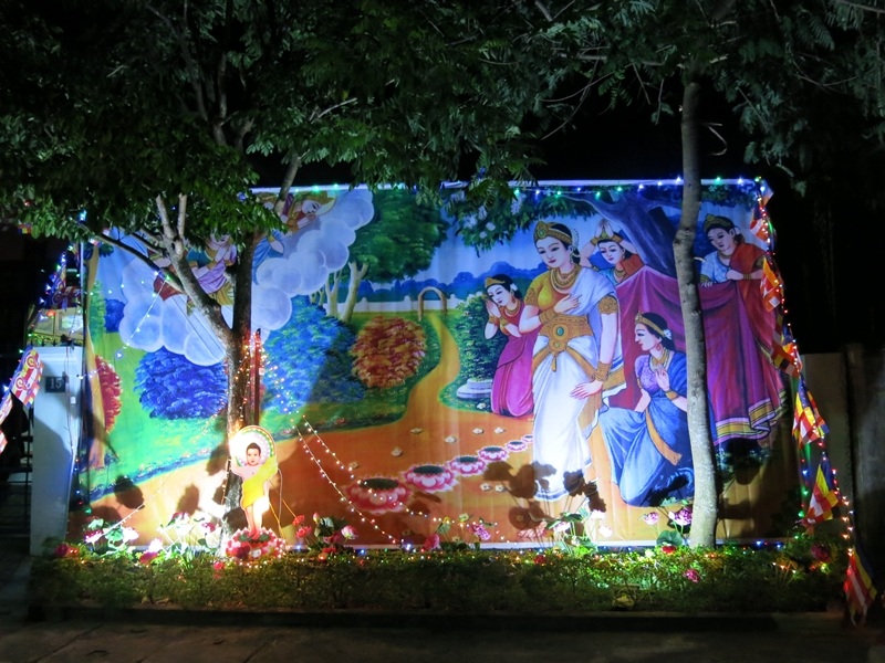 Nhà Phật tử ở Hội An trang hoàng mùa Đại lễ Phật Đản