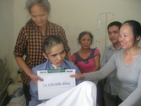 Gần 25 triệu đến với em Trần Văn Hòa 