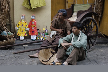 Cảnh phu xe trong Trò đời