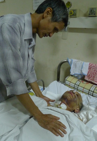 Người đàn ông vô danh đã được các con đón về nhà - 1 Từ bệnh nhân Vô danh báo điện tử Dân trí đã tìm được người nhà cho bác Thang