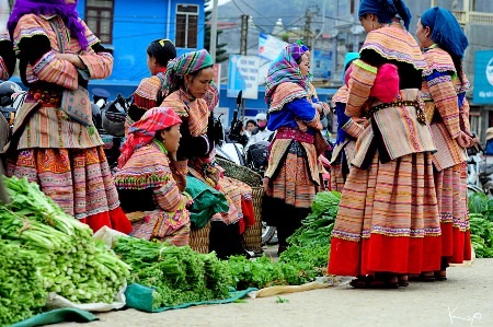 Dư vị rau sạch vùng cao Bắc Hà - 1 Xa Bắc Hà, khách du lịch thường nhớ đến măng đắng, lợn cắp nách, thắng cố ngựa...