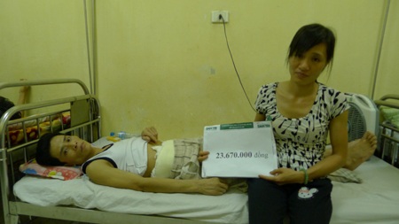 Bạn đọc Dân trí cùng chung tay giúp đỡ gia đình anh Hải 