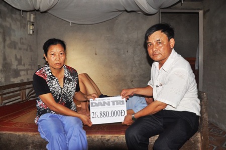 Thay mặt chính quyền địa phương, ông 