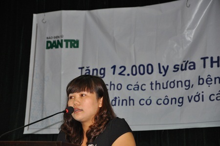 Bà Vũ Thu Hằng - đại diện 