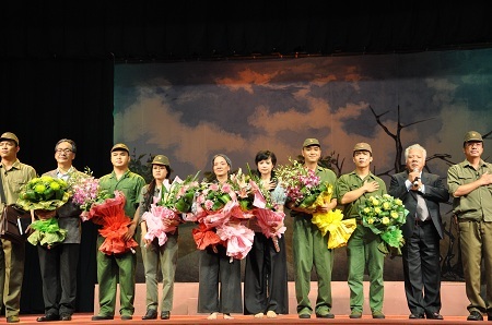 Những nghệ sĩ đã làm nên thành công cho đêm Lưu Quang Vũ - Xuân Quỳnh.