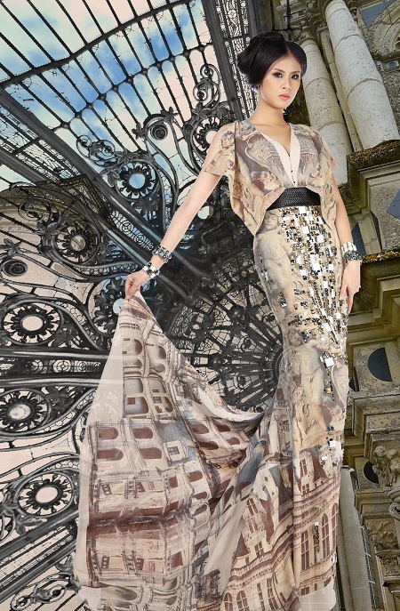 Nghệ thuật Gothic mang tinh thần thời đại được thể hiện qua các mẫu thiết kế.