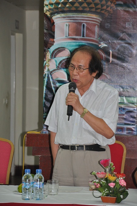 Cuộc tọa đàm thu nhận những ý kiến đóng góp của những nhà hoạt động nghệ thuật lão thành.