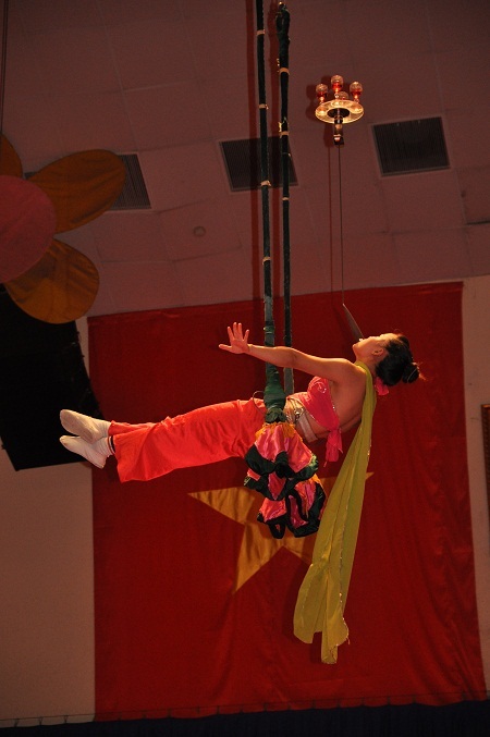 Bài dự thi Đế kiếm trên không của học sinh K29.