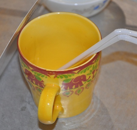 Chiếc cốc uống của cả gia đình cũng là kỉ niệm không bao giờ quên đối với mỗi thành viên.