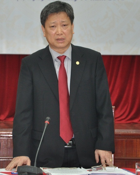Ông Hồ Anh Tuấn - Thứ trưởng Bộ Văn hóa, Thể thao - Du lịch chủ trì hội thảo.