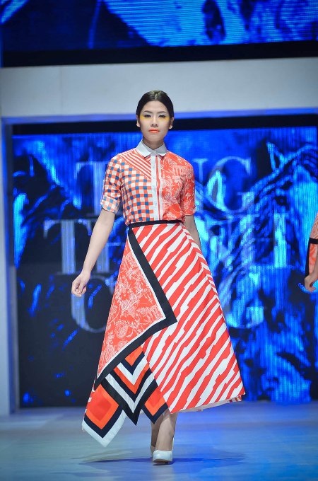 Á quân Tăng Thành Công cũng đã đem lại nhiều nét mới khi giới thiệu BST với chủ t