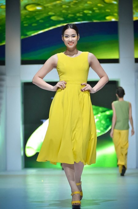 Á quân Tăng Thành Công cũng đã đem lại nhiều nét mới khi giới thiệu BST với chủ t