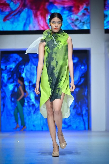 Á quân Tăng Thành Công cũng đã đem lại nhiều nét mới khi giới thiệu BST với chủ t