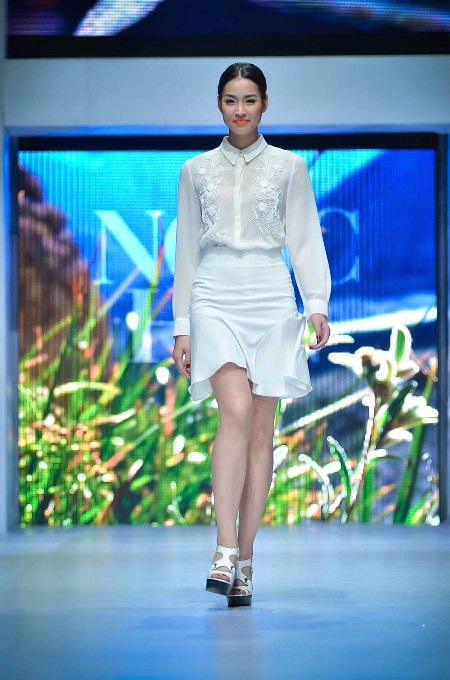 Á quân Tăng Thành Công cũng đã đem lại nhiều nét mới khi giới thiệu BST với chủ t