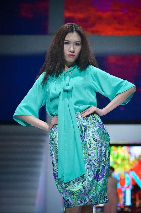 Người đẹp Việt thể hiện tinh thần thể thao giữa trời đông lạnh giá - 22 NTK Thương Huyền tạo những bộ trang phục lấy cảm hứng từ thiên nhiên.