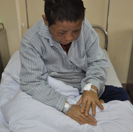 Vừa trải qua ca phẫu thuật