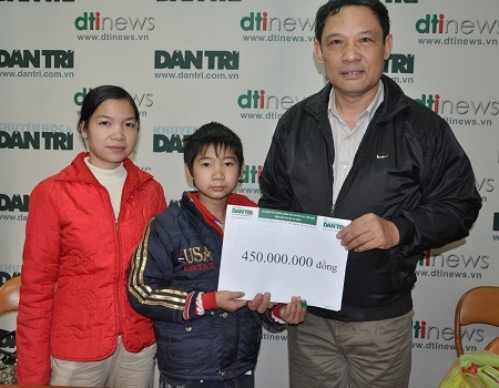Hơn 1,2 tỉ đồng đến với em Nguyễn Đức Đạt