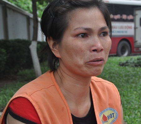 Chị ái ngại khi kể chuyện người chồng nát rượu, đánh đập vợ con.