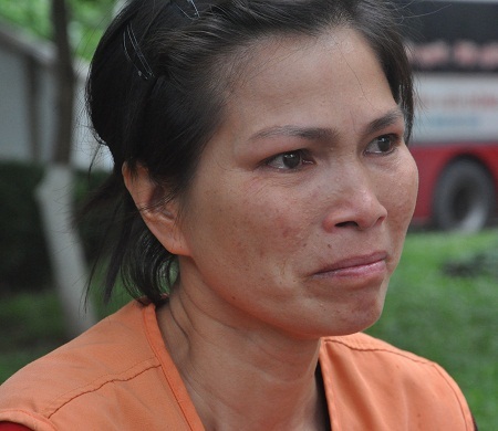 Chị ái ngại khi kể chuyện người chồng nát rượu, đánh đập vợ con.