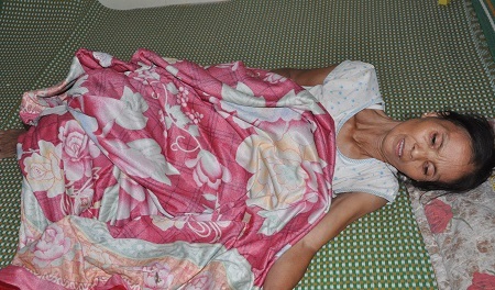 Mẹ anh Chiến hiện đang bị bệnh nặng.