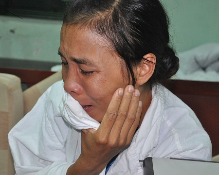 Điều mong mỏi của con khiến chị Hương đau đớn đến cùng kiệt.