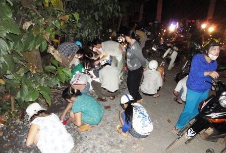 Người dân đã ngừng đào đường tìm vàng   - 1