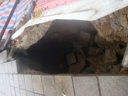 “Hố tử thần” xuất hiện ở thành phố Thanh Hóa - 2