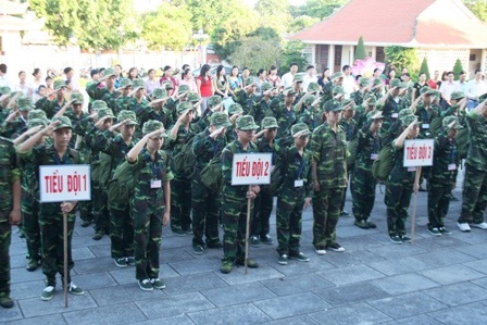Thanh Hóa: 55 “chiến sĩ nhỏ” tham gia “Học kỳ trong quân đội” - 1 Thanh Hóa: 55 “chiến sĩ nhỏ” tham gia “Học kỳ trong quân đội” - 1