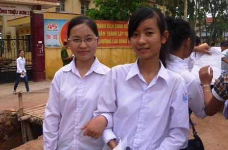 Thanh Hóa: 3 thí sinh bị đình chỉ thi môn Toán - 1