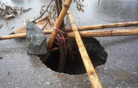 Thanh Hóa lại xuất hiện “hố tử thần”  - 2