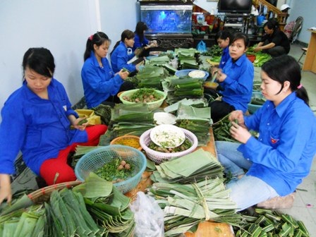 Nem chua xứ Thanh tất bật đón Tết - 2