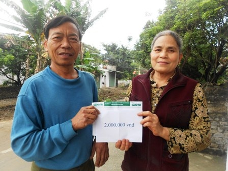 Món quà nhân ái đến với người cựu binh có 4 con bị di chứng da cam    - 1