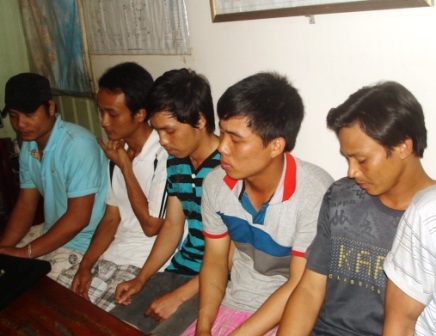 12 thủy thủ trên tàu Duy Phương 36 đã cập bến an toàn  