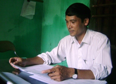 Ông Phạm Ngọc Tới, PCT xã Xuân Bái.