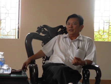  Bà Tạ Thị Hoa, Hiệu trưởng trường mầm non Bắc Sơn.