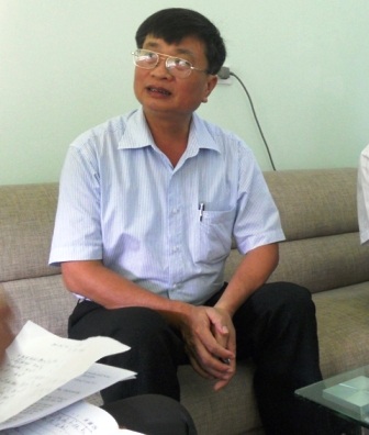  Bà Tạ Thị Hoa, Hiệu trưởng trường mầm non Bắc Sơn.