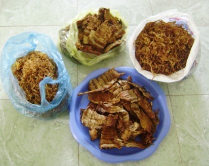 Bằng mắt thường không thể phát hiện được măng chứa hóa chất lưu huỳnh