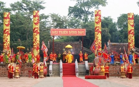 Một số hoạt cảnh tái hiện lại hình ảnh người Anh hùng dân tộc Lê Lợi.