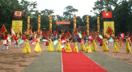 Những điệu múa giân gian mang đậm bản sắc văn hóa, lịch sử của vùng đất Lam Kinh.