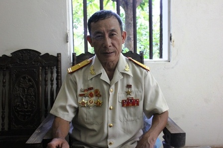 Người lính thông tin năm xưa giờ đã bước sang tuổi 72.