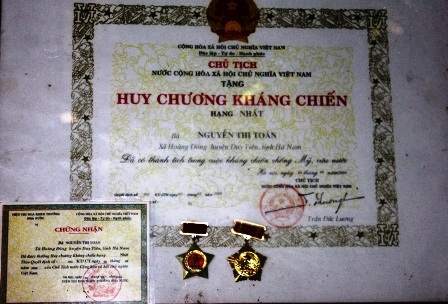 Huân chương kháng chiến chống Mỹ hạng nhất 