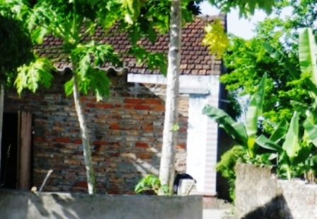 Căn nhà Xuân và vợ là chị Hai sinh sống.