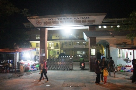 Bệnh viện Đa khoa tỉnh Hà Nam.