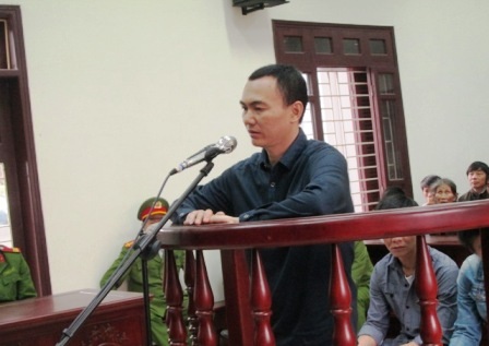 Bị cáo Lê Thanh Hải trước toà.