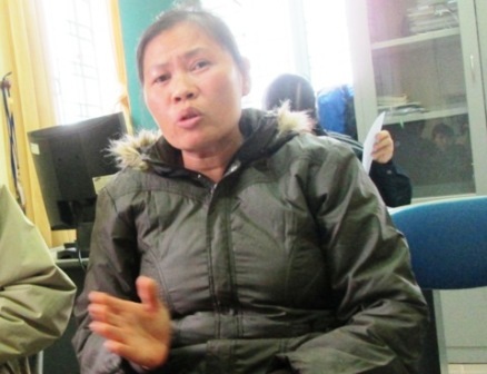 Bà Lê Thị Minh, Phó khoa kiểm soát dịch bệnh.