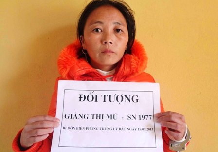 Lừa phụ nữ sang Trung Quốc lấy chồng để bán - 2 Đối tượng Giàng Thị Mú.